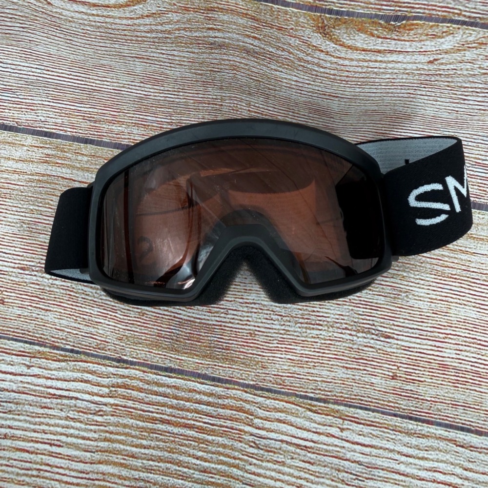 Smith‎ Frontier Snow Goggles Black Fog-X Anti-Fog Cylindrical Lens S1 Filter